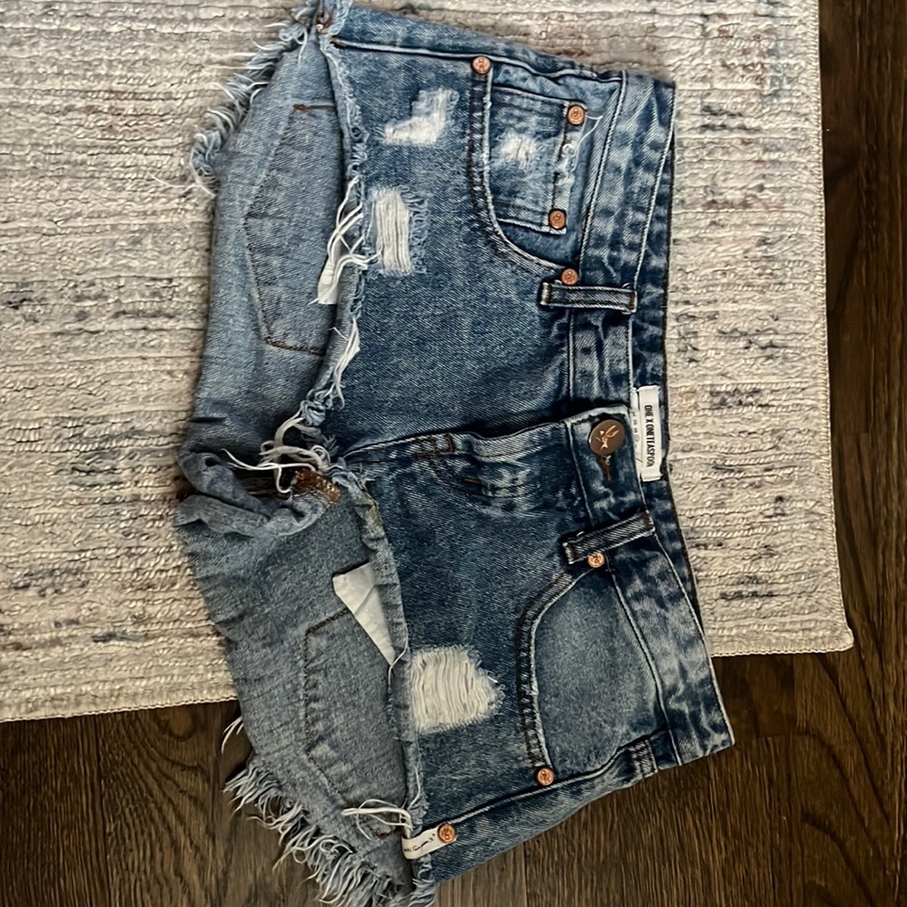 oneteaspoon size 27 jean shorts